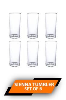 Roxx 2718 Sienna Tumbler Hb 250ml Set Of 6